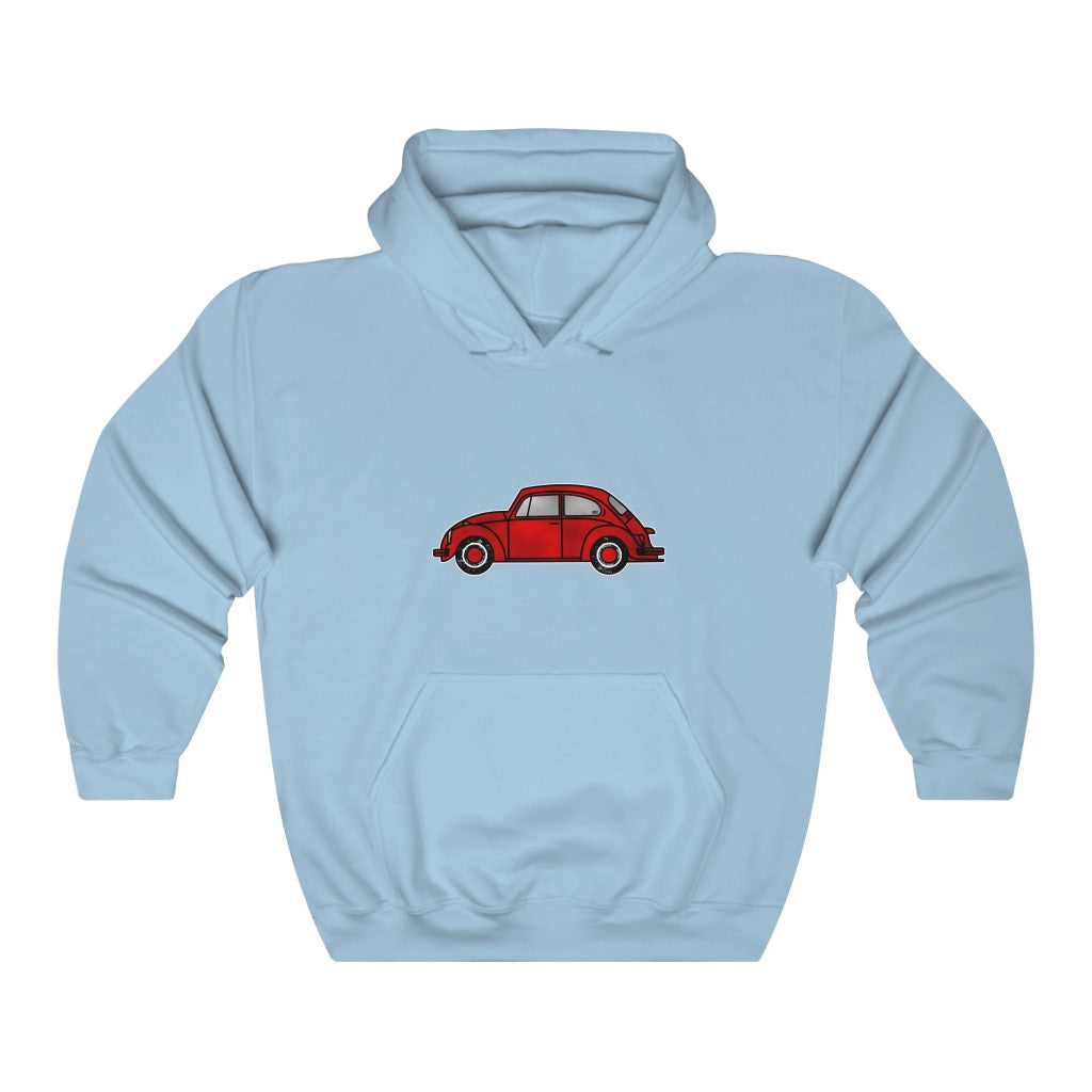 Carmine Red Sooty Bug | Unisex Heavy Blend™ Hooded Sweatshirt