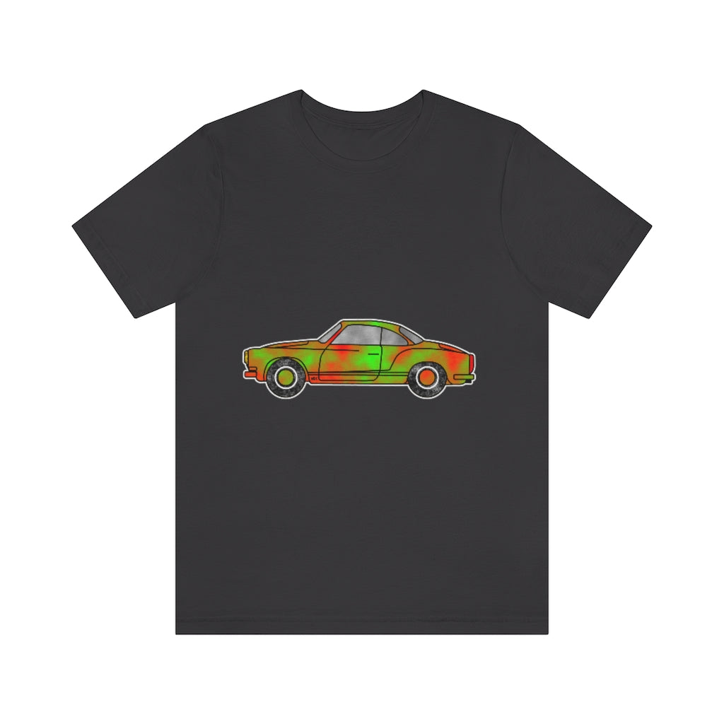 Kelly Green Rusty Ghia | Unisex Jersey Short Sleeve Tee