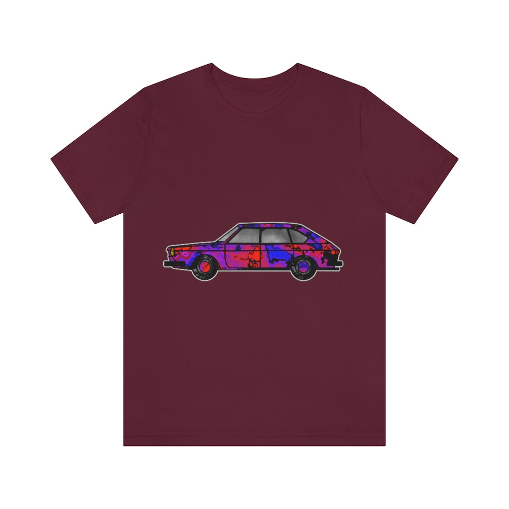 Deep Purple Rusty Fastback | Unisex Jersey Short Sleeve Tee