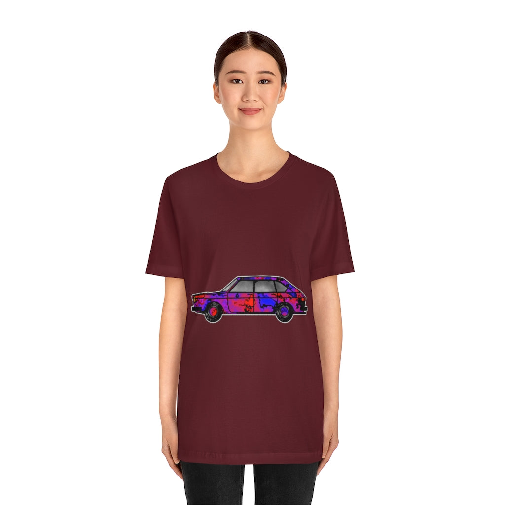 Deep Purple Rusty Fastback | Unisex Jersey Short Sleeve Tee