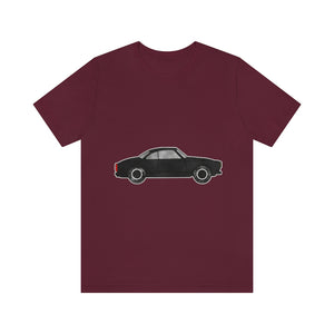 Midnight Black Dusty Ghia | Unisex Jersey Short Sleeve Tee