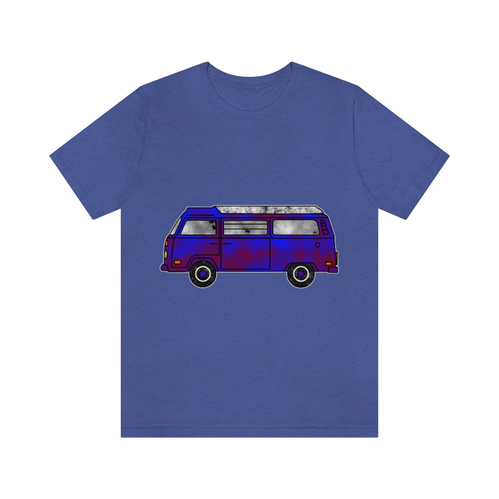 Capri Blue Rusty Bay Camper | Unisex Jersey Short Sleeve Tee