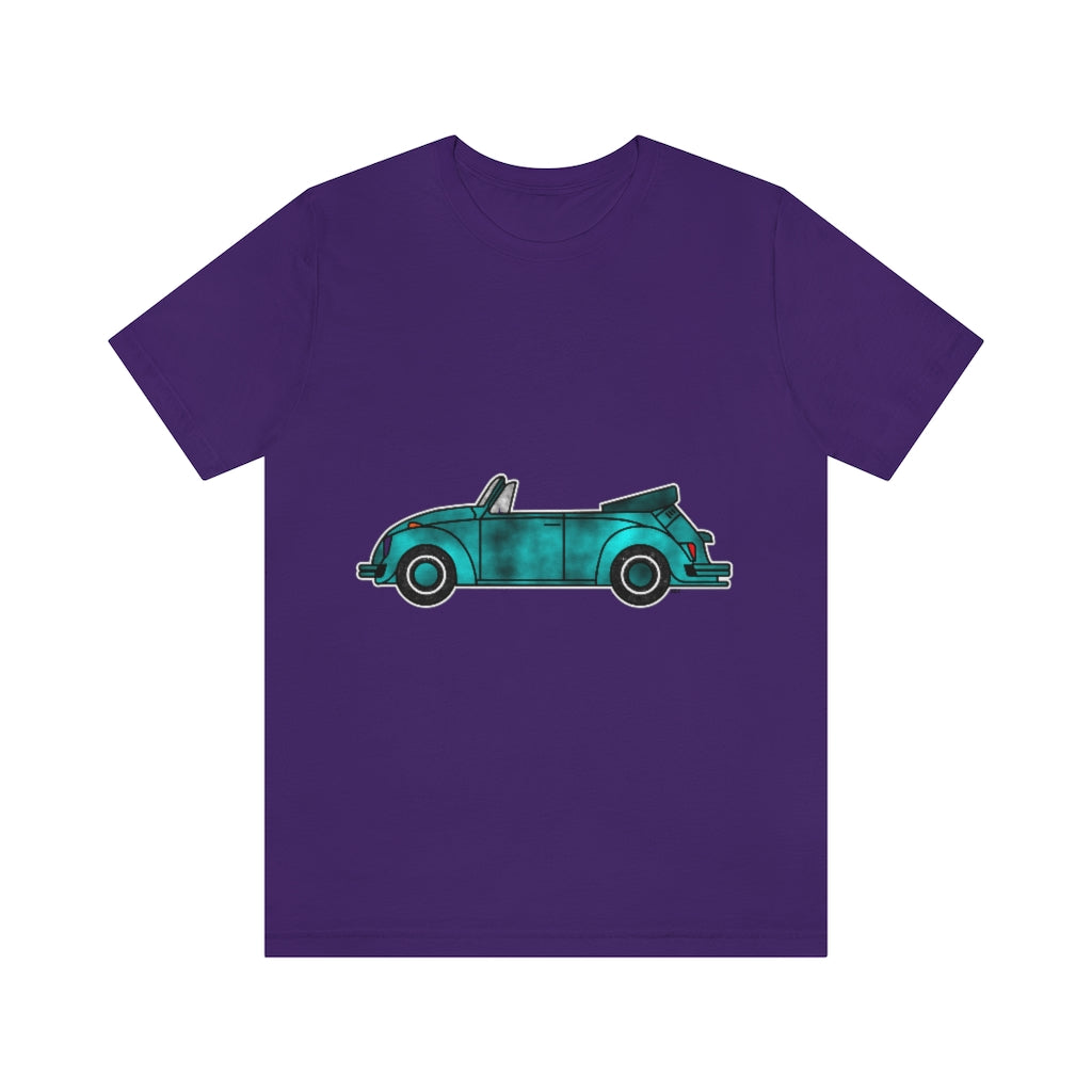 Petrol Blue Sooty Cabrio | Unisex Jersey Short Sleeve Tee