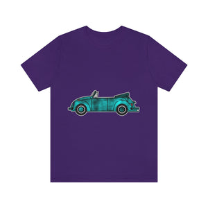 Petrol Blue Sooty Cabrio | Unisex Jersey Short Sleeve Tee