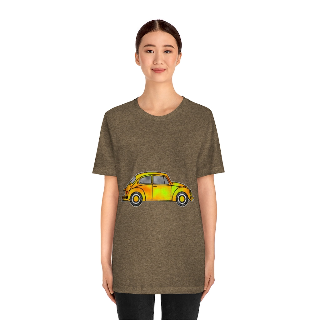 Sunrise Yellow Rusty Bug | Unisex Jersey Short Sleeve Tee