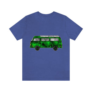 Jungle Green Sooty Bay Camper | Unisex Jersey Short Sleeve Tee