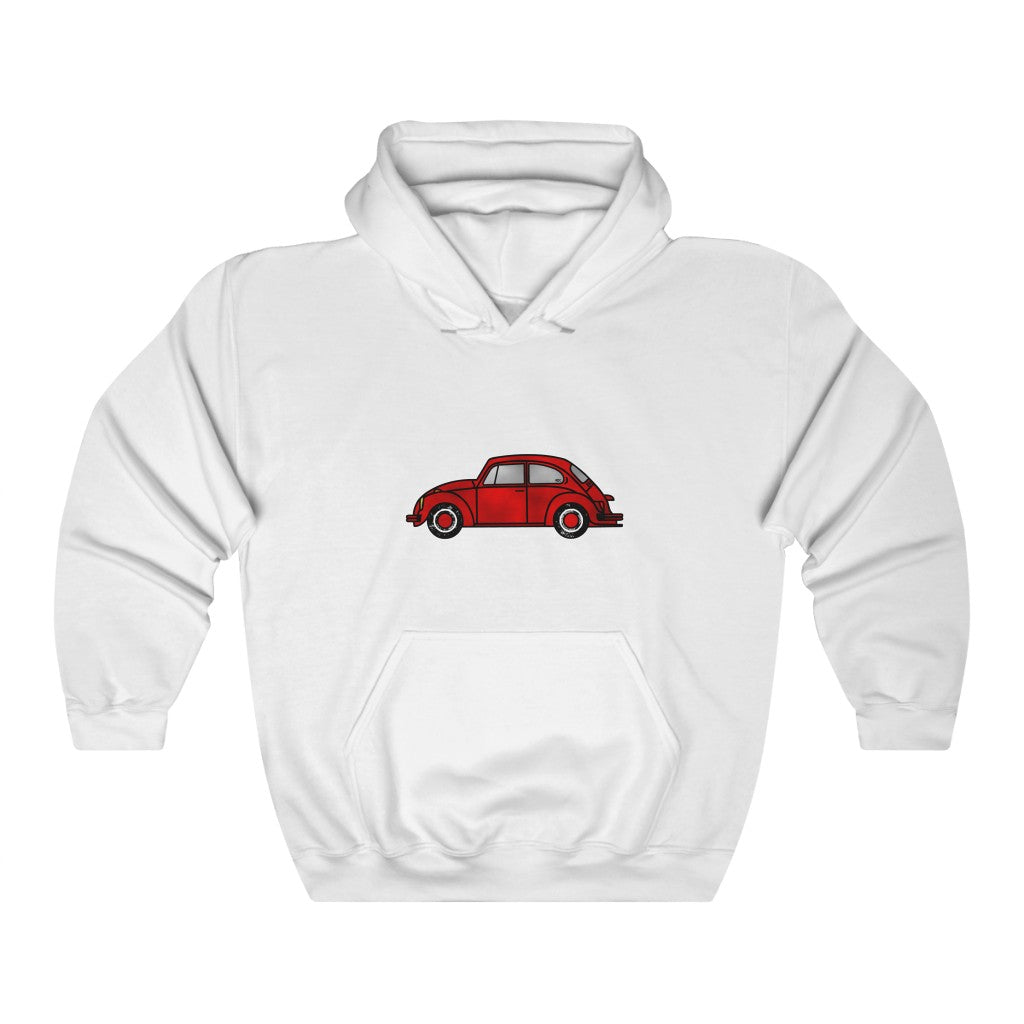 Carmine Red Sooty Bug | Unisex Heavy Blend™ Hooded Sweatshirt