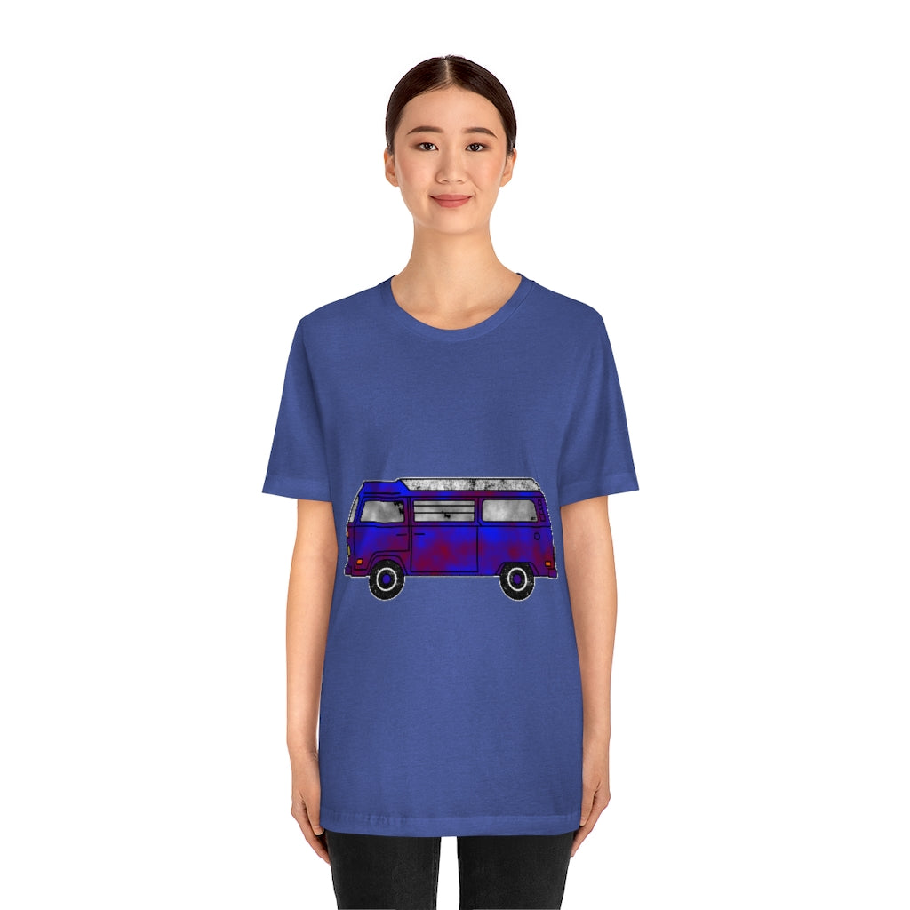 Capri Blue Rusty Bay Camper | Unisex Jersey Short Sleeve Tee