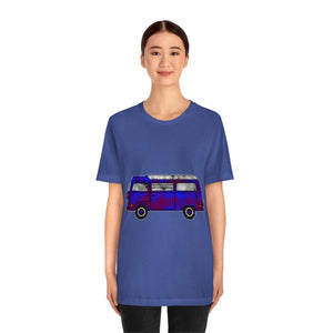 Capri Blue Rusty Bay Camper | Unisex Jersey Short Sleeve Tee