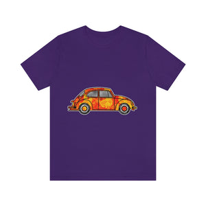 Pumpkin Orange Rusty Bug | Unisex Jersey Short Sleeve Tee