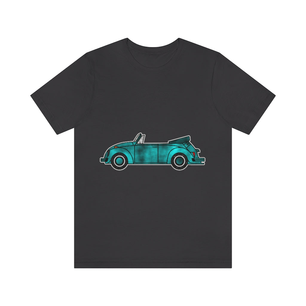 Petrol Blue Sooty Cabrio | Unisex Jersey Short Sleeve Tee