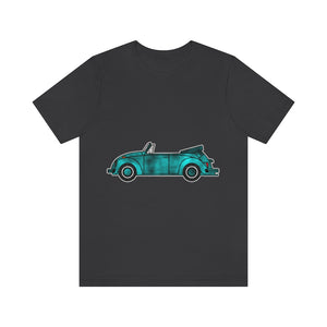 Petrol Blue Sooty Cabrio | Unisex Jersey Short Sleeve Tee