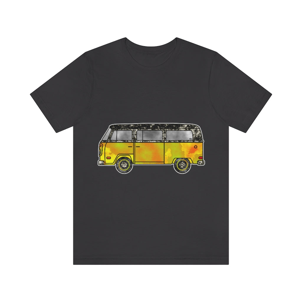 Sunshine Yellow Rusty Bay Kombi | Unisex Jersey Short Sleeve Tee