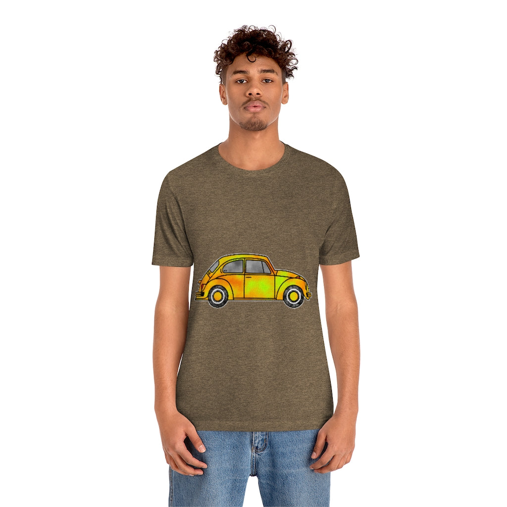 Sunrise Yellow Rusty Bug | Unisex Jersey Short Sleeve Tee