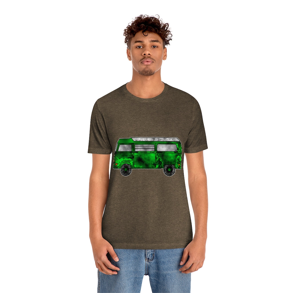 Jungle Green Sooty Bay Camper | Unisex Jersey Short Sleeve Tee