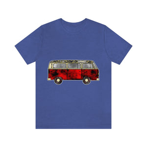 Carmine Red Sooty Bay Kombi | Unisex Jersey Short Sleeve Tee