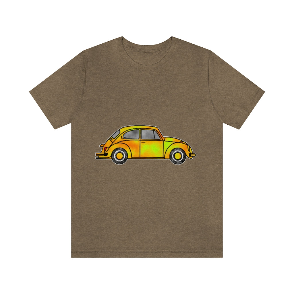 Sunrise Yellow Rusty Bug | Unisex Jersey Short Sleeve Tee