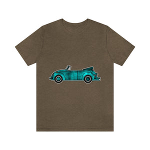 Petrol Blue Sooty Cabrio | Unisex Jersey Short Sleeve Tee