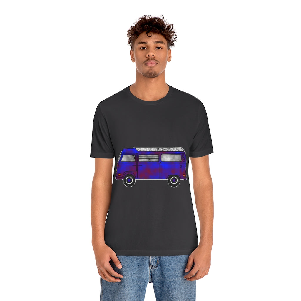 Capri Blue Rusty Bay Camper | Unisex Jersey Short Sleeve Tee