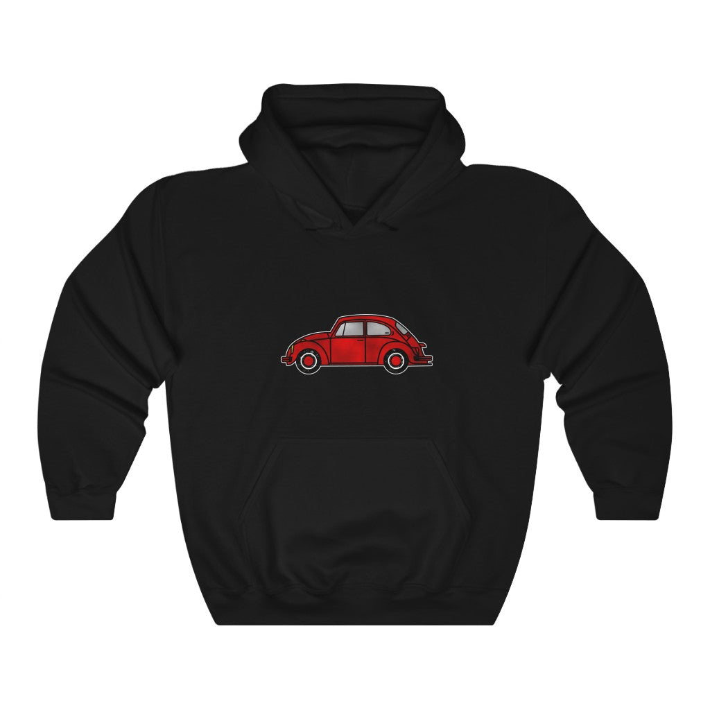 Carmine Red Sooty Bug | Unisex Heavy Blend™ Hooded Sweatshirt