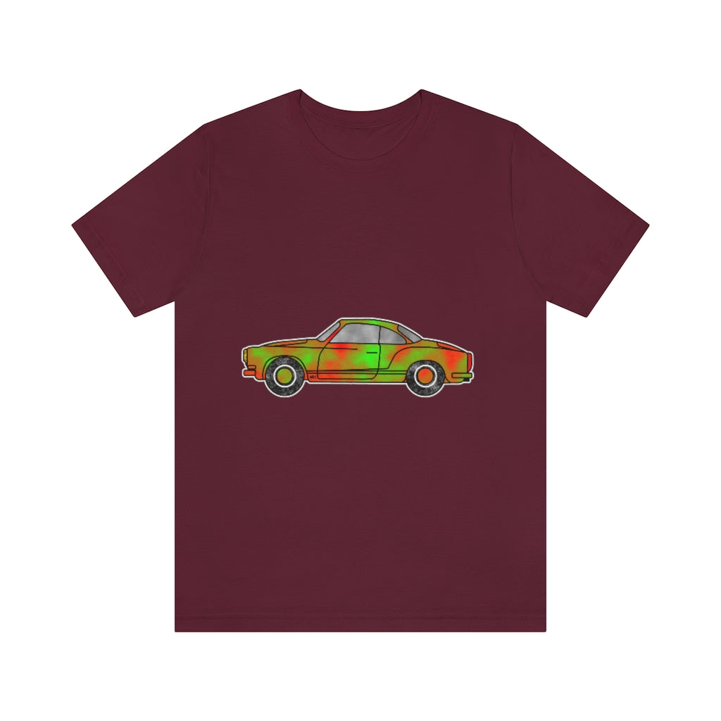 Kelly Green Rusty Ghia | Unisex Jersey Short Sleeve Tee