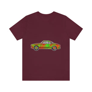 Kelly Green Rusty Ghia | Unisex Jersey Short Sleeve Tee