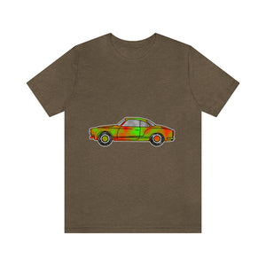 Kelly Green Rusty Ghia | Unisex Jersey Short Sleeve Tee