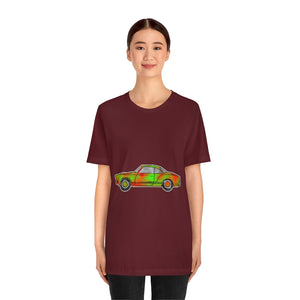 Kelly Green Rusty Ghia | Unisex Jersey Short Sleeve Tee