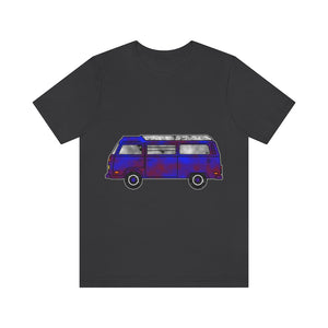 Capri Blue Rusty Bay Camper | Unisex Jersey Short Sleeve Tee