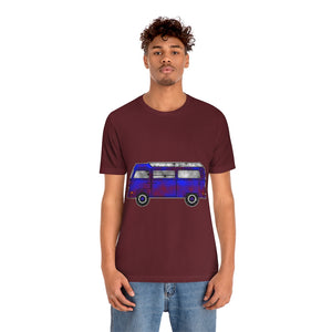 Capri Blue Rusty Bay Camper | Unisex Jersey Short Sleeve Tee