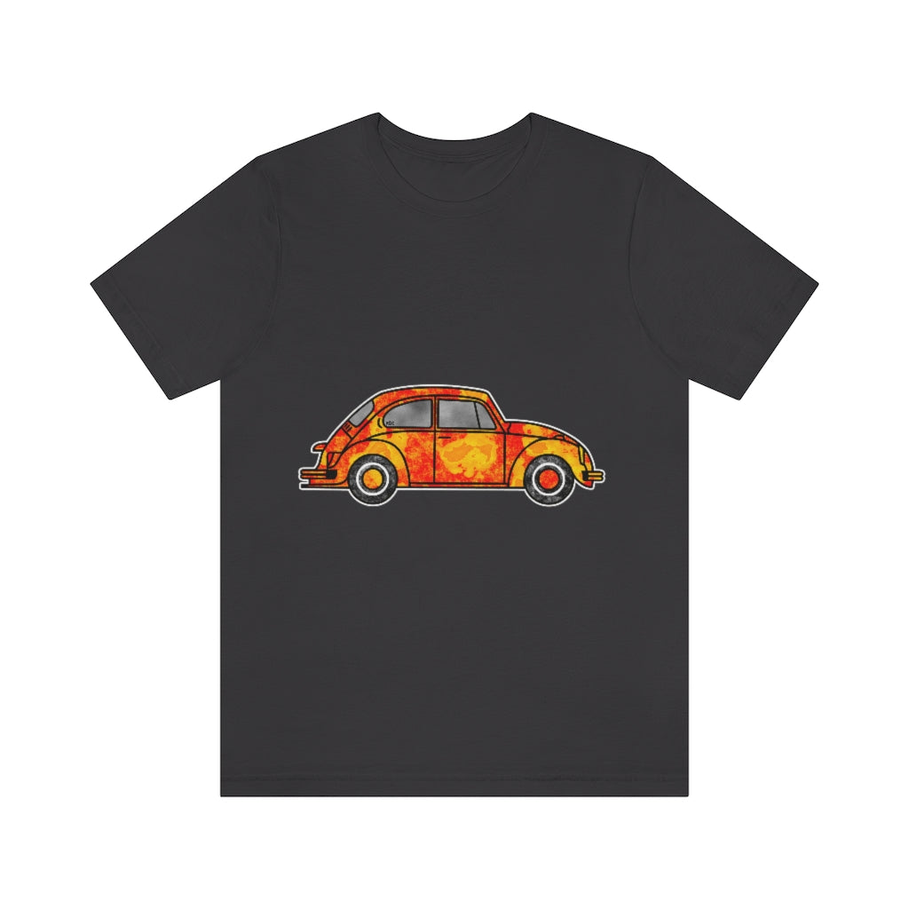 Pumpkin Orange Rusty Bug | Unisex Jersey Short Sleeve Tee