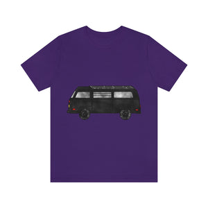 Midnight Black Dusty Bay Camper | Unisex Jersey Short Sleeve Tee