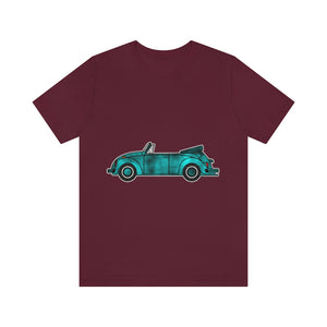 Petrol Blue Sooty Cabrio | Unisex Jersey Short Sleeve Tee