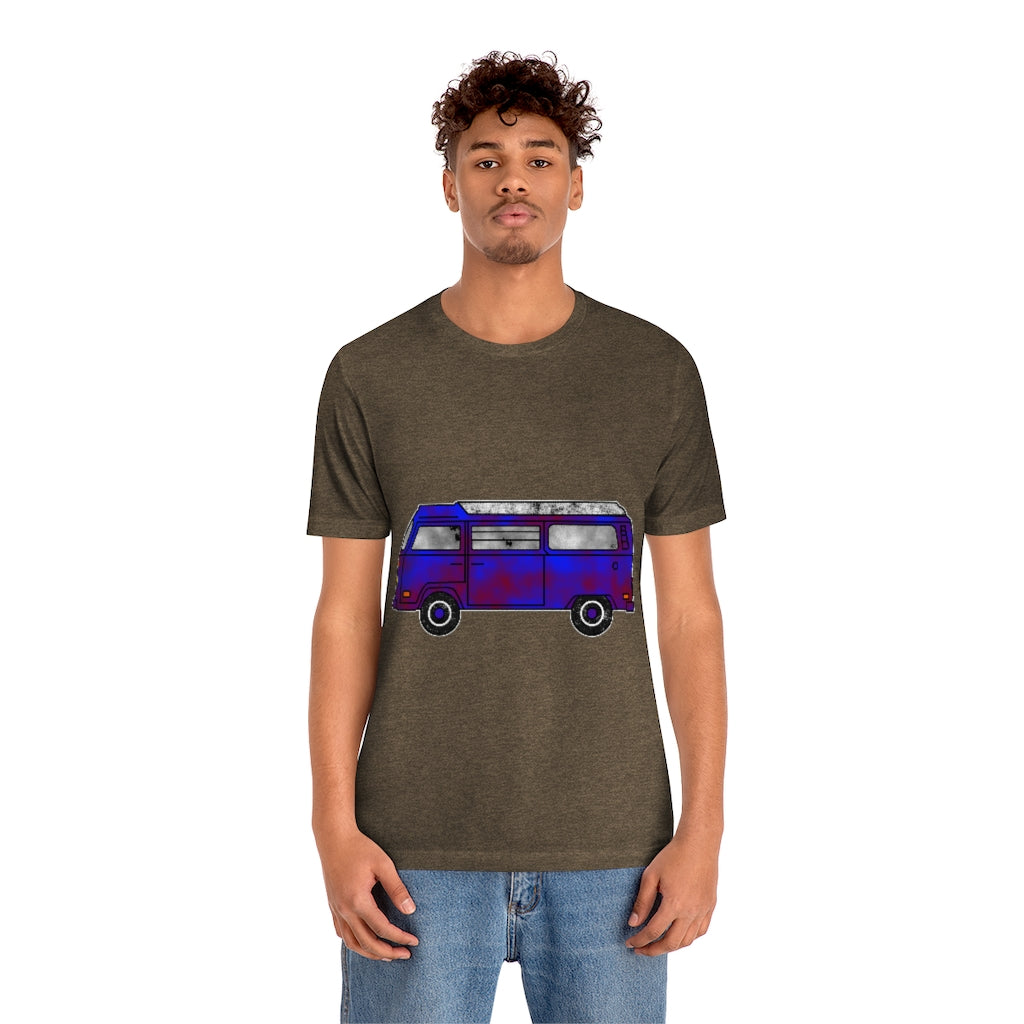 Capri Blue Rusty Bay Camper | Unisex Jersey Short Sleeve Tee