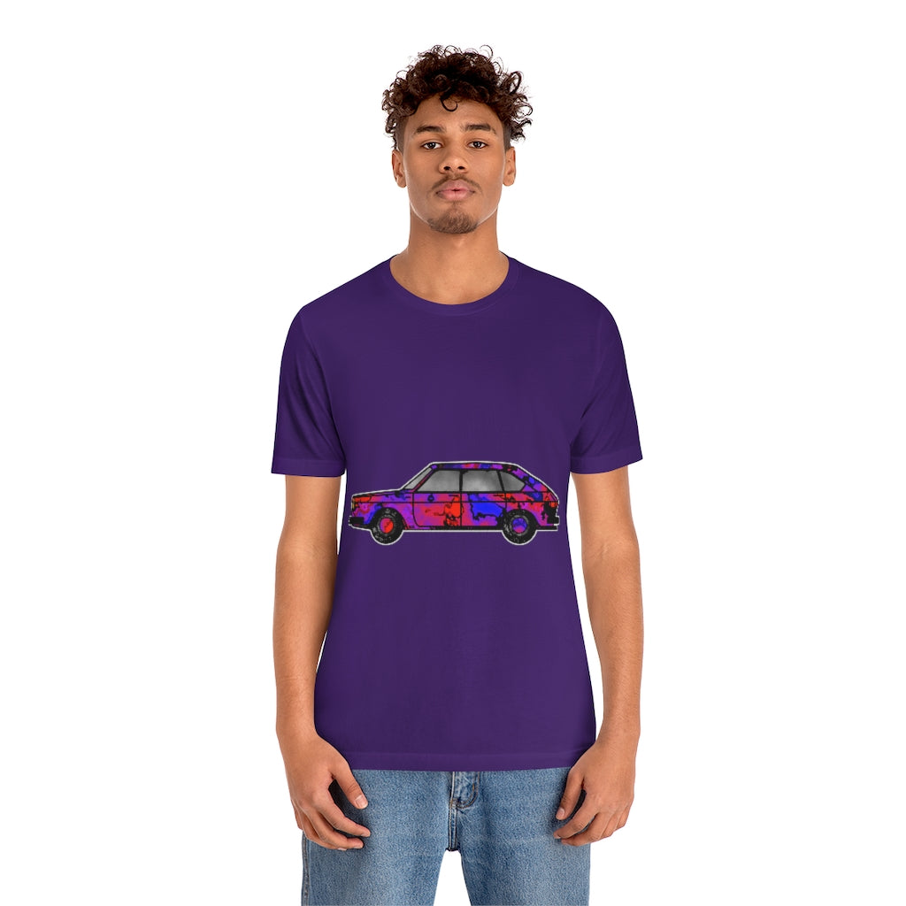 Deep Purple Rusty Fastback | Unisex Jersey Short Sleeve Tee