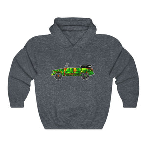 Jungle Green Rusty Thing | Unisex Heavy Blend™ Hooded Sweatshirt