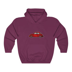 Carmine Red Sooty Bug | Unisex Heavy Blend™ Hooded Sweatshirt