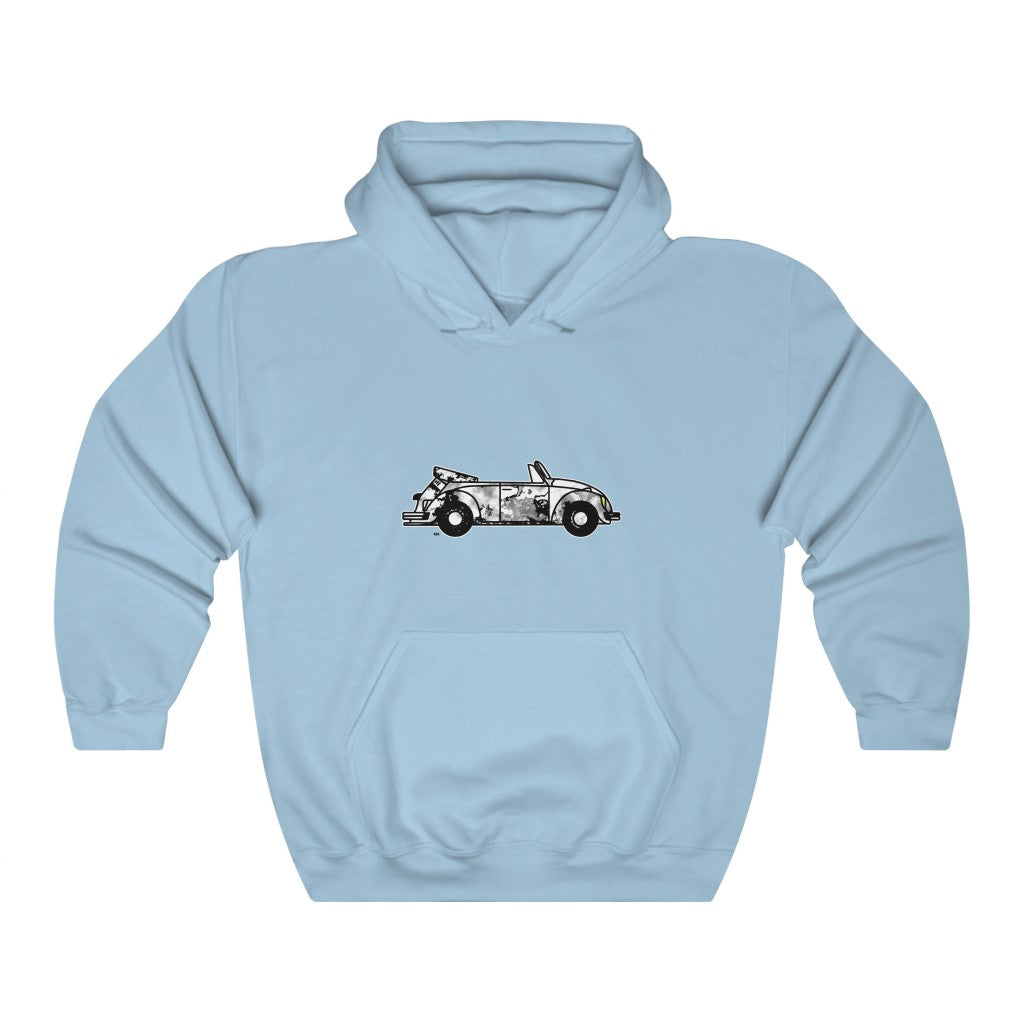 Ice White Sooty Bug | Unisex Heavy Blend™ Hooded Sweatshirt