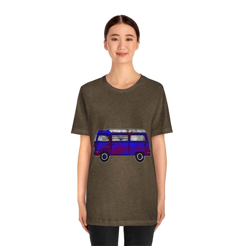 Capri Blue Rusty Bay Camper | Unisex Jersey Short Sleeve Tee