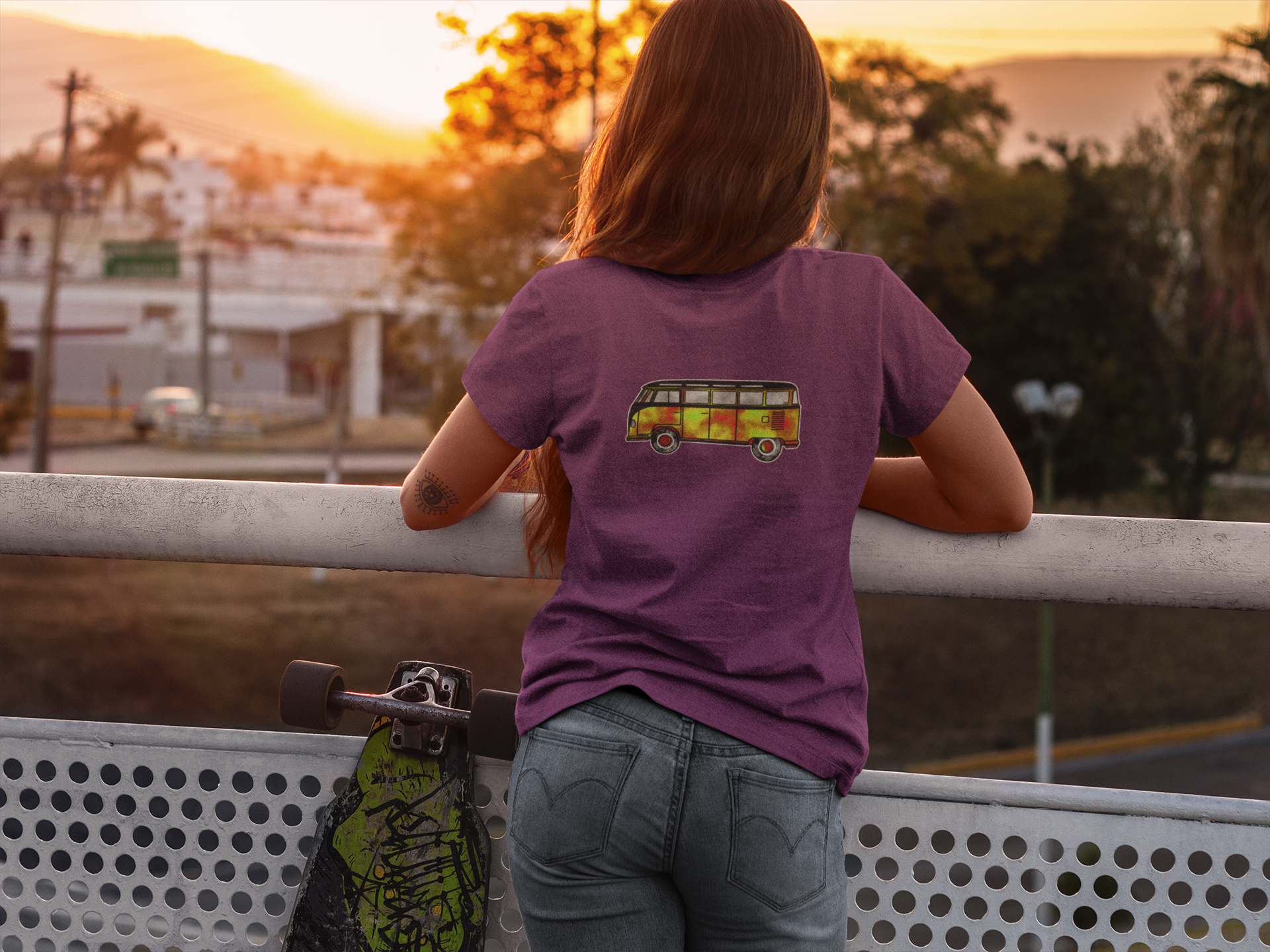 Mellow Yellow Rusty Split | Unisex Jersey Short Sleeve Tee